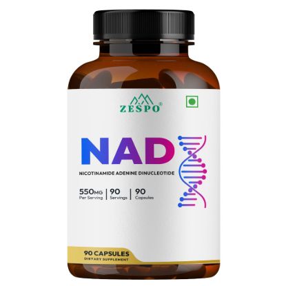 Picture of NAD Complex with, Magnesium, L-Theanine 90 Capsules