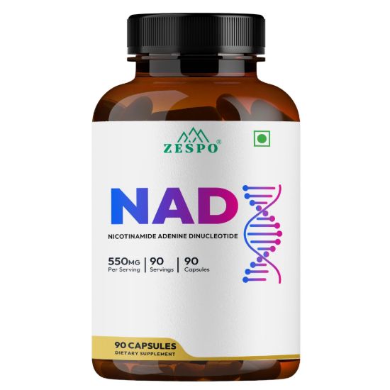 Picture of NAD Complex with, Magnesium, L-Theanine 90 Capsules