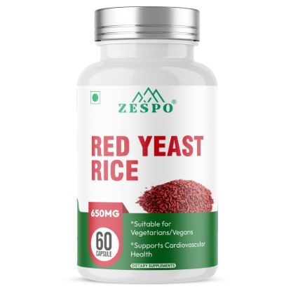 Picture of Red Yeast Rice with CoQ10 – 60 Vegan Capsules