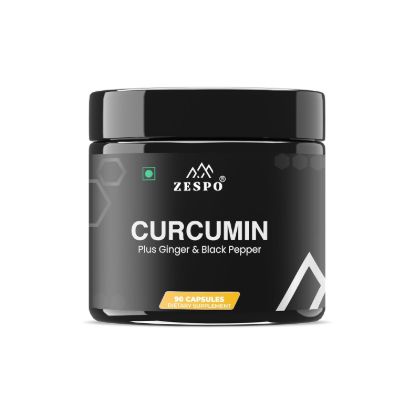Picture of Curcumin Extract 90 Capsules With 3-in-1 Formula