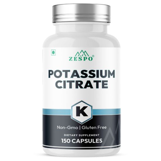Picture of Potassium Citrate 150 Capsules Electrolyte Balance Supplement